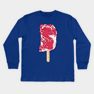 Zombie food Kids Long Sleeve T-Shirt